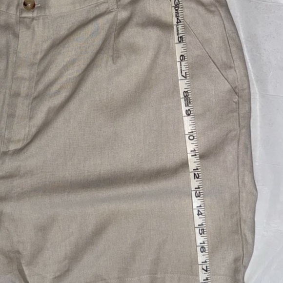 Time and Tru Linen-Blend Shorts 3XL – Beige, Lightweight- NWT - Picture 9 of 10